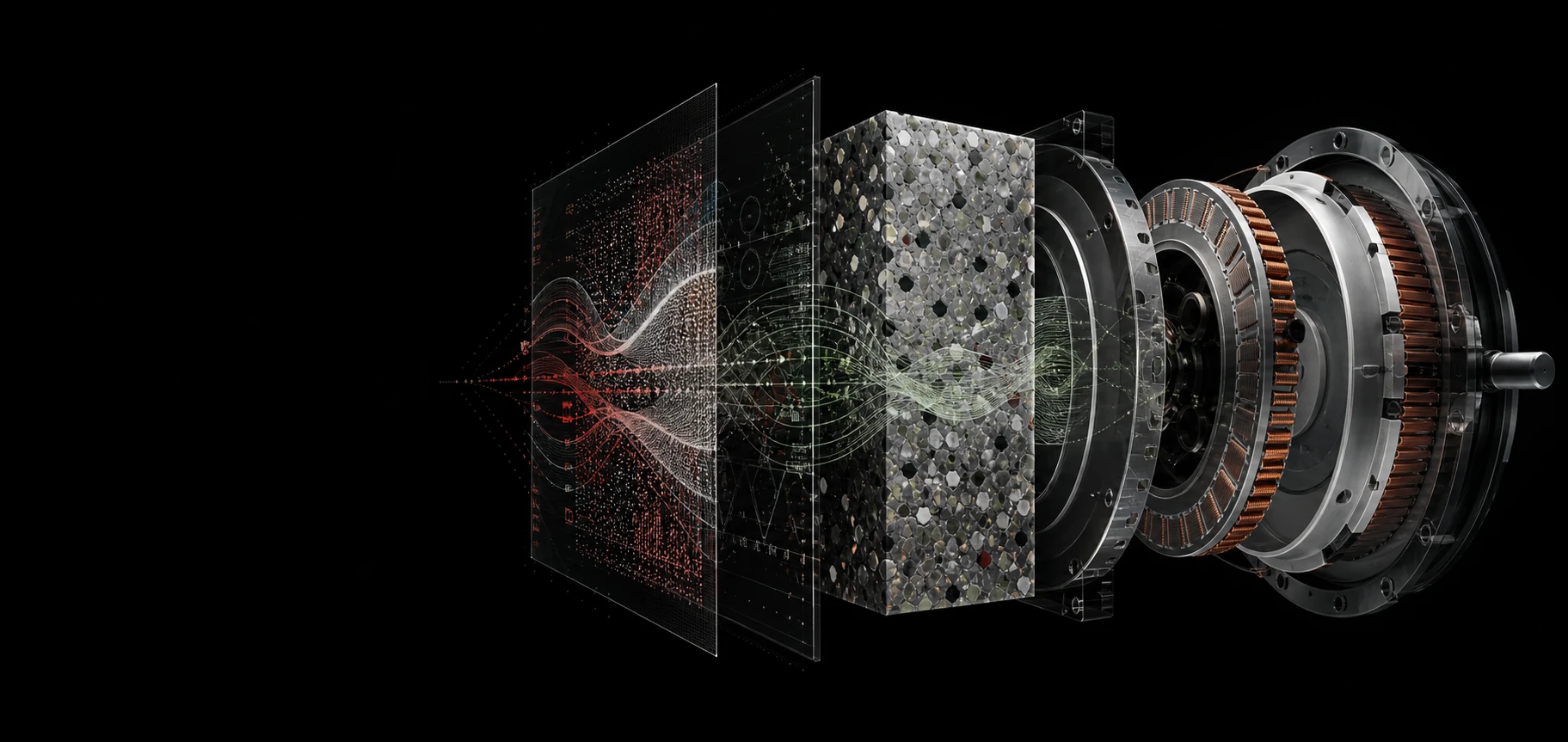 Concept visualization of Reinventy's integrated technology architecture