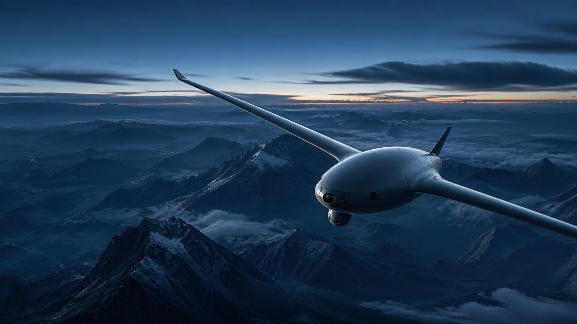 Concept visualization of Tin Man OS Flight operating in its target domain