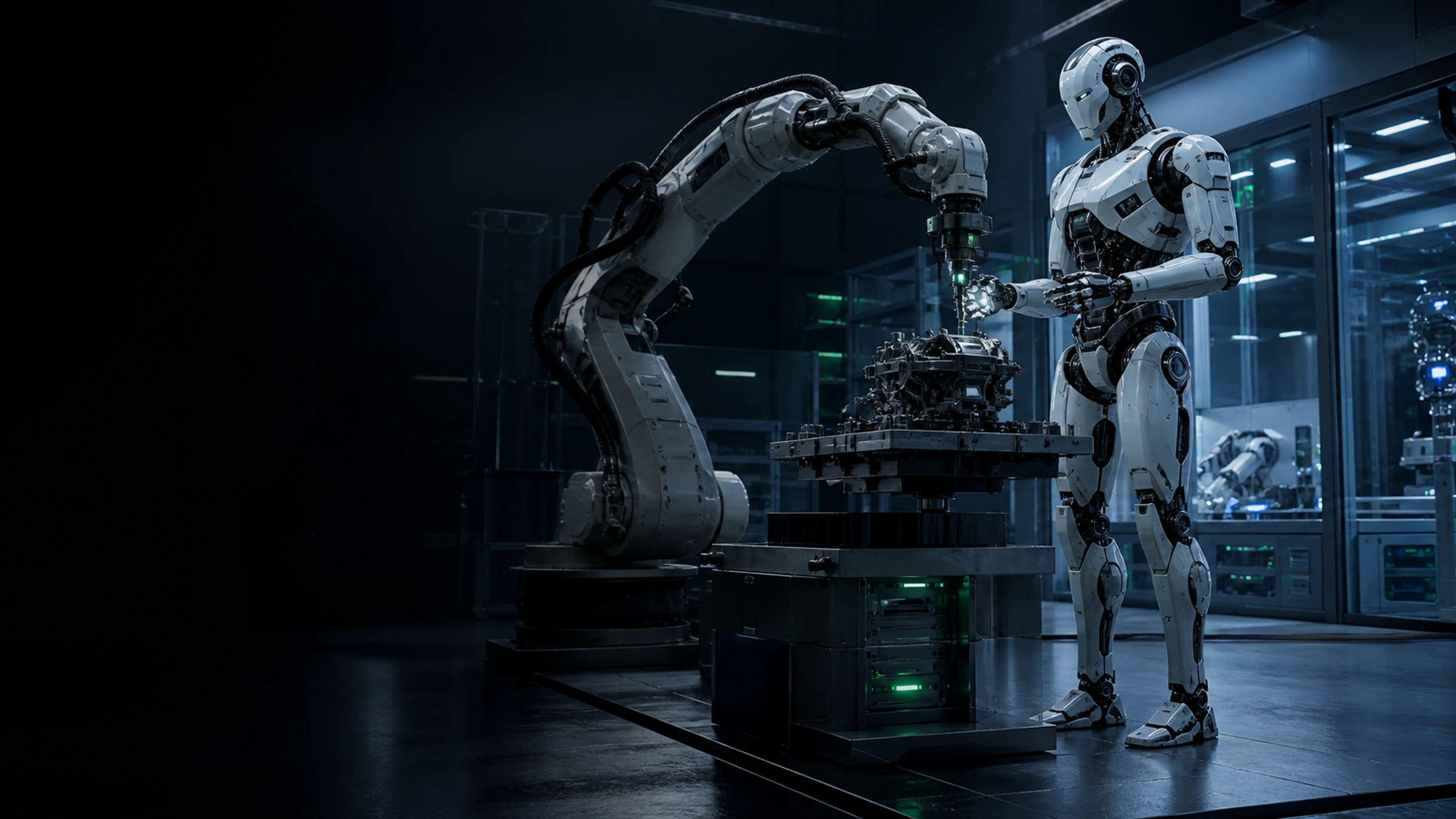 Concept visualization of Tin Man OS Robotics operating in its target domain